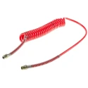 RS PRO 2 m Red Polyurethane Recoil Hose, 65 °C Maximum Operating Temperature, -20 °C Minimum Operating Temperature 917-2457