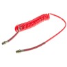 RS PRO 2 m Red Polyurethane Recoil Hose, 65 °C Maximum Operating Temperature, -20 °C Minimum Operating Temperature 917-2457