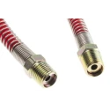 RS PRO 2 m Red Polyurethane Recoil Hose, 65 °C Maximum Operating Temperature, -20 °C Minimum Operating Temperature 917-2457