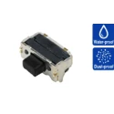 Alps Alpine IP67 Black Tactile Switch Button 0.95 mm SPST 50mA 12 V dc Surface SKTDLDE010
