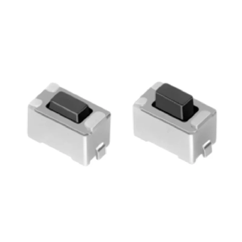 Alps Alpine Black Tactile Switch Button 0.8 mm SPST 50mA 12 V DC Surface Mount SKQMASE010