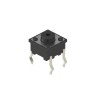 Alps Alpine Black Tactile Switch Button 1.3 mm SPST 50mA 12 V dc Snap-in SKQJAAA010