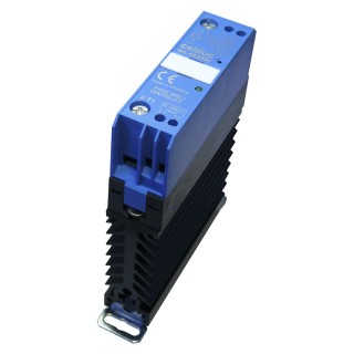 Celduc SIL4-SIM4 Series Solid State Relay, 22A Load Current, 450V AC Load, 10V Control, DIN Rail Mount SIL465000