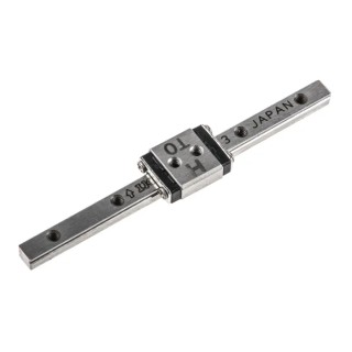 IKO Nippon Thompson Linear Guide Rail Stainless Steel 150mm x 3mm Dynamic Load 251N Static Load 361N LWLC3C1R150T0H