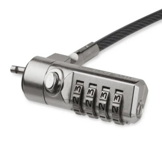 StarTech.com Laptop Lock Cable Lock Combination Lock for K-Slot Devices 2m Cable Length LTLOCK4D