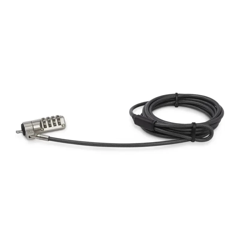StarTech.com Laptop Lock Cable Lock Combination Lock for K-Slot Devices 2m Cable Length LTLOCK4D