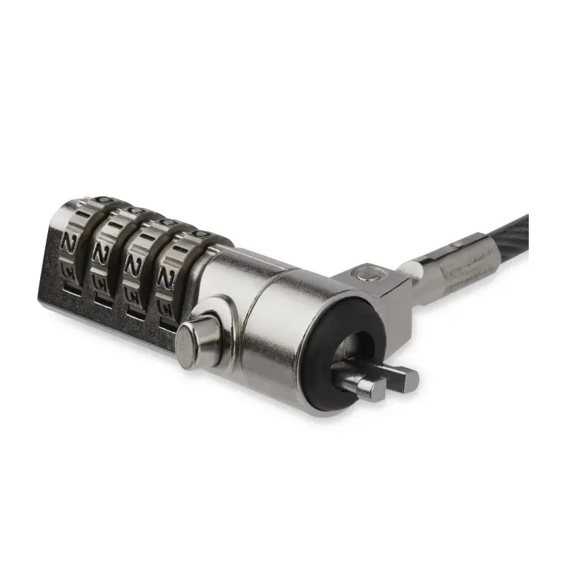 StarTech.com Laptop Lock Cable Lock Combination Lock for K-Slot Devices 2m Cable Length LTLOCK4D
