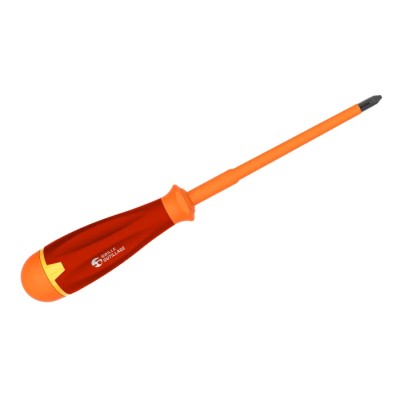 Penta Insulated Screwdriver PH0 Tip 75 mm Blade Cushioned Handle VDE 1000V Approved RL1-PH-4X75