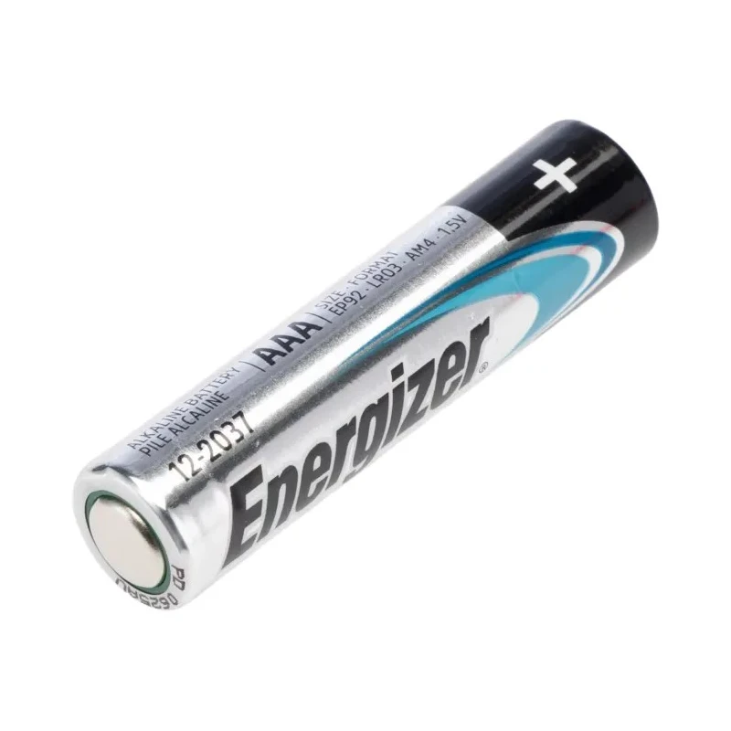 Energizer MAX PLUS EP92 Zinc Manganese Dioxide AAA Battery 1.5V 1.2Ah Flat Contact Termination 7638900437522