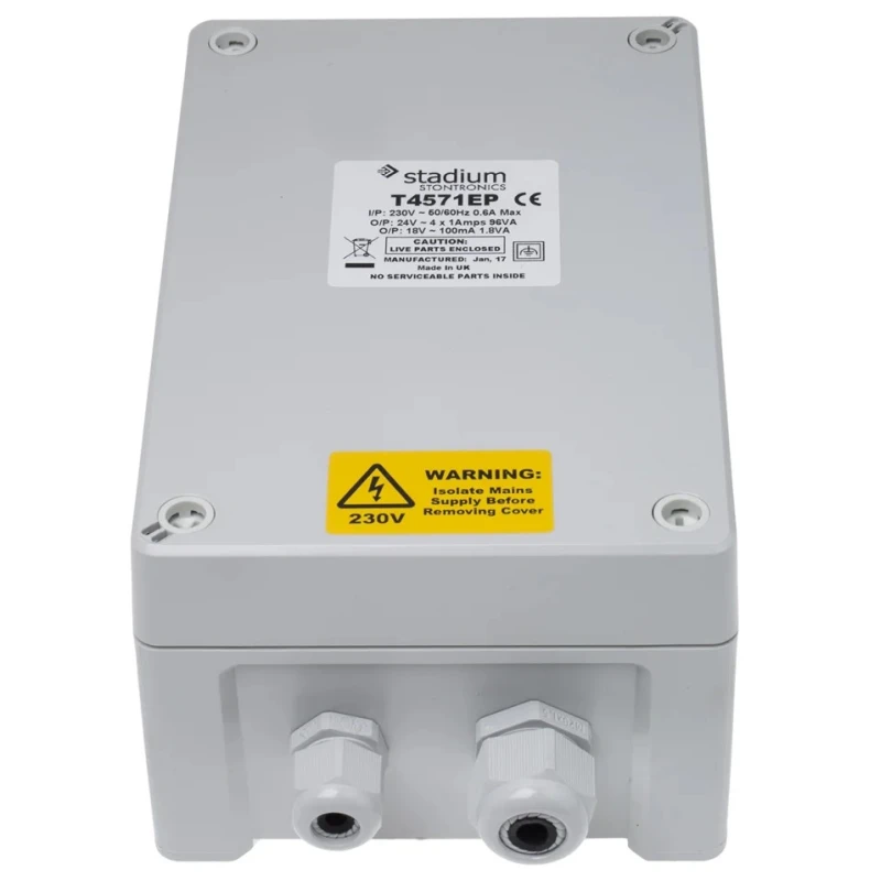 RS PRO Switching Power Supply 4 Output 24V ac 120 VA 230V ac Wall Mount 5A Output 916-3933