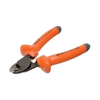 Penta Flush Cable Cutter 165mm Overall Length, Jaw Length 12mm, Steel Jaw, Rubber Grip, Plastic Handle MS30S-165