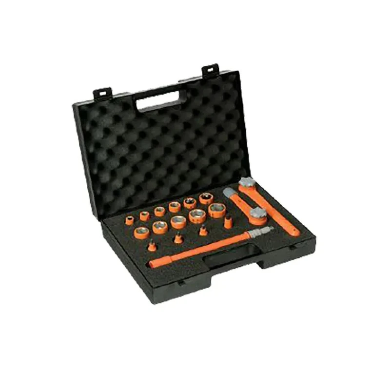Penta Insulated 18-Piece 3/8 in Hexagon Socket Set VDE/1000V Approved MS89V01