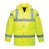 Portwest 300D Industry High Visibility Yellow Men's Hi Vis Traffic Jacket 2XL 918-5939
