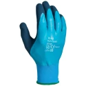 RS PRO Blue Latex Waterproof Work Gloves Size 10 with Foam Latex Palm Coating 222-2129