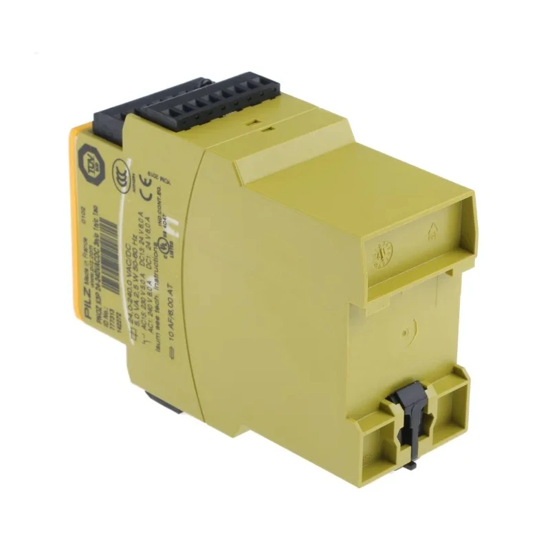 Pilz Safety Relay PNOZ X3P, 24V AC/DC, 240V AC/DC, 3 Safety Contacts, 1 Auxiliary Contact 777313