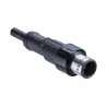 Amphenol Industrial Male 12 way M12 to Free End Sensor Actuator Cable 5m Black Polyvinyl Chloride Jacket M12A-12BMMM-PL8D05