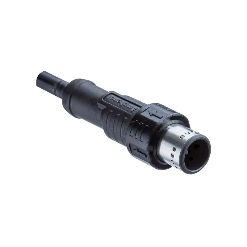 Amphenol Industrial Male 17 Way M12 to Free End Sensor Actuator Cable 2 m M12A-17BMMM-PL8D02