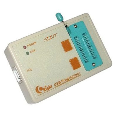 Seeit EPROM Programmer for i2C EEPROM 24 /25 / 93xx, MCU Atmel, SPI FLASH 25 / 26xx, ZIF16 Socket, HCS Microchip SKYPRO