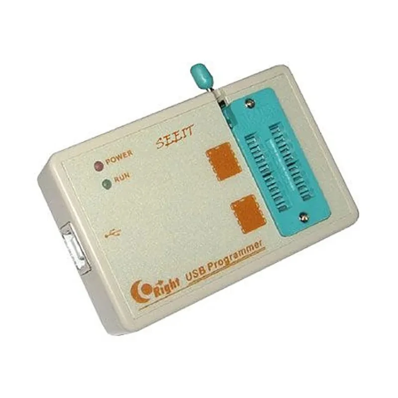 Seeit EPROM Programmer for i2C EEPROM 24 /25 / 93xx, MCU Atmel, SPI FLASH 25 / 26xx, ZIF16 Socket, HCS Microchip SKYPRO