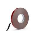 RS PRO VST Double Sided Black Acrylic Foam Tape 12mm x 33m, 0.64mm Thick VST 224-3448