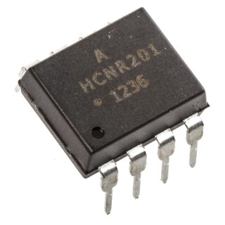 Broadcom DC Input Optocoupler Through Hole 8-Pin PDIP HCNR201-000E