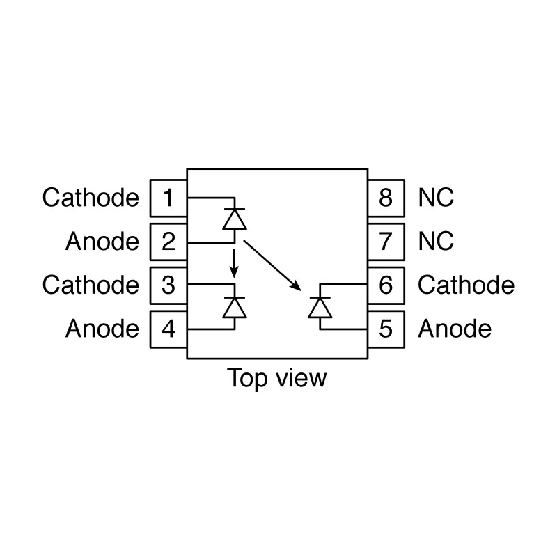 Broadcom DC Input Optocoupler Through Hole 8-Pin PDIP HCNR201-000E