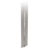Pinet Piano Hinge Raw 304 Stainless Steel, Knuckle Pin, 2 m Length x 50 mm Width x 2 mm Thickness 42-1-3918