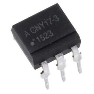 Broadcom DC Input Optocoupler Through Hole 6-Pin PDIP CNY17-3-000E