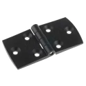 Pinet Black Polyamide Butt Hinge, Screw Fixing, 50mm Length x 100mm Width x 5.9mm Thickness 5413571
