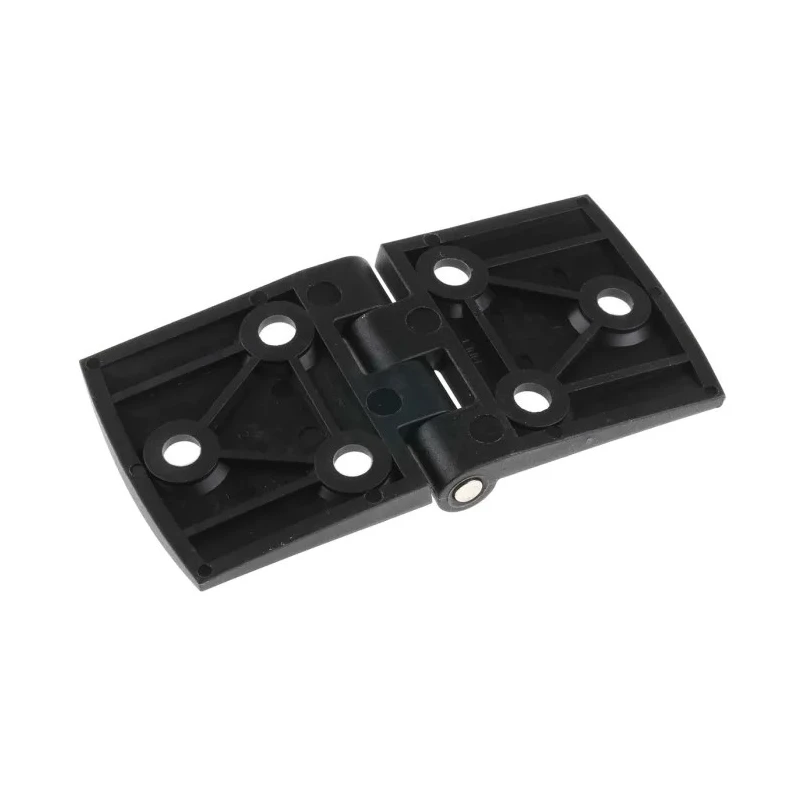 Pinet Black Polyamide Butt Hinge, Screw Fixing, 50mm Length x 100mm Width x 5.9mm Thickness 5413571