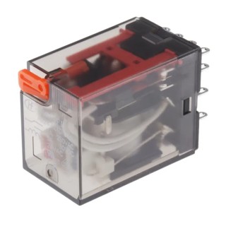 Hongfa Europe GMBH Chassis Power Relay 24V AC Coil 5A Switching Current 4PDT HF18FHA0244Z1D
