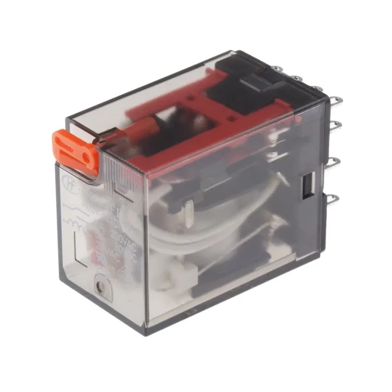 Hongfa Europe GMBH Chassis Power Relay 24V AC Coil 5A Switching Current 4PDT HF18FHA0244Z1D