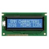 Midas Alphanumeric LED LCD Monochrome Display Blue on Blue 2 x 16 MC21605A6WD-BNMLW-V2