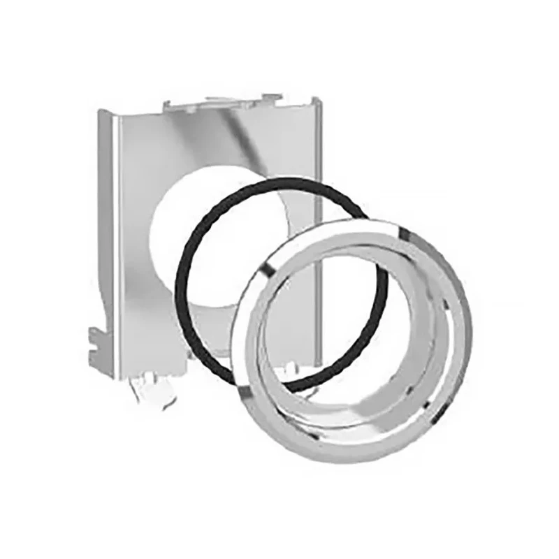Schneider Electric Mounting Kit for Harmony XB4 Push Buttons and Pilot Lights, Chromium Plated, IP66, 22mm ZB4BZ022