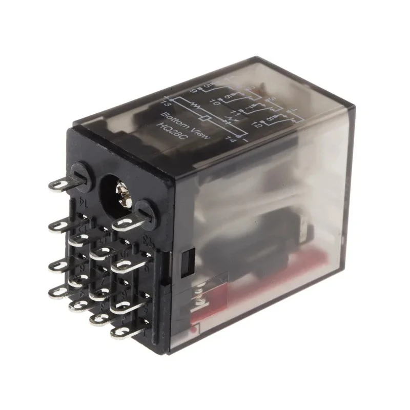 Hongfa Europe GMBH Chassis Power Relay 24V dc Coil 6A Switching Current 4PDT HF18FH0244Z1D