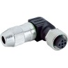 SICK Circular Connector 4 Contacts Cable M12 Socket Female IP67 32V 4A YG12U14-2550K4051A YG12U14-2550K4051A / 2109298