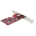 StarTech.com 1 Port PCIe USB Card, USB 3.2, 20 Gbps Data Transfer, Compact Size PEXUSB321C