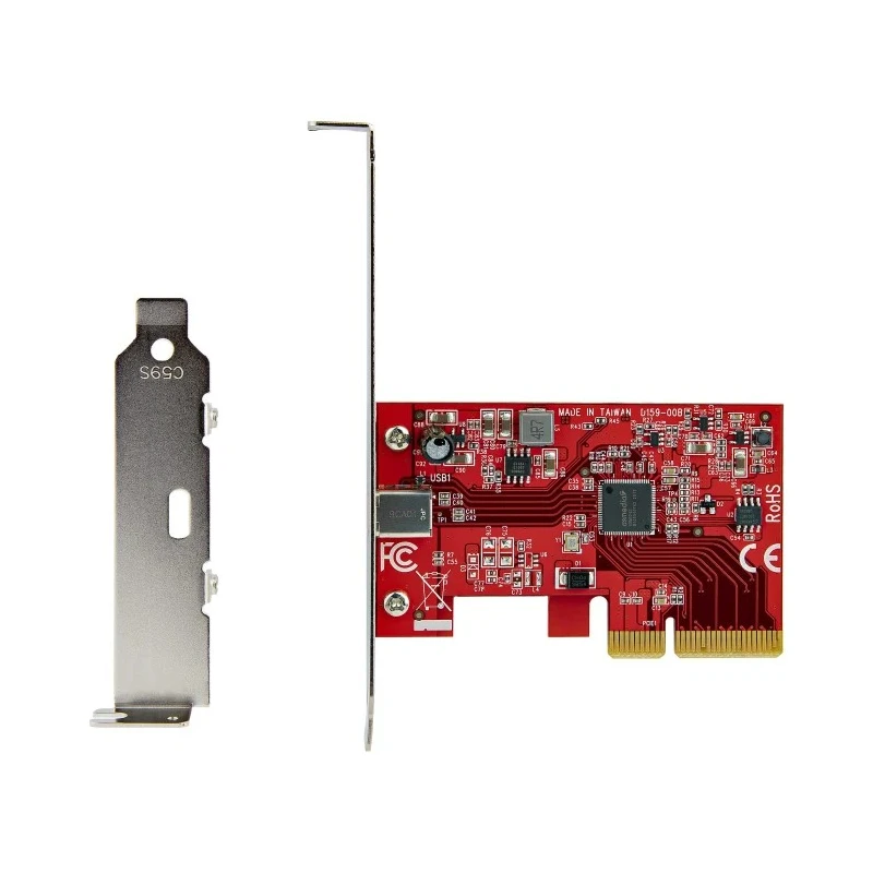 StarTech.com 1 Port PCIe USB Card, USB 3.2, 20 Gbps Data Transfer, Compact Size PEXUSB321C