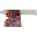StarTech.com 1 Port PCIe USB Card, USB 3.2, 20 Gbps Data Transfer, Compact Size PEXUSB321C