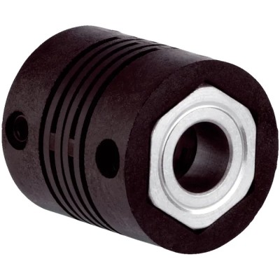 SICK Shaft Coupling For Use with SICK Encoders, RoHS Compliant, Fiber-Glass Reinforced Polyamide & Aluminium Hub KUP-0608-S