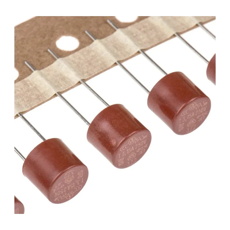 Littelfuse Non-Resettable Fuse Radial 3.15A 250V AC Nylon Body 3721315000