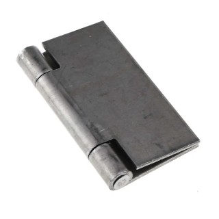 Pinet Raw Steel Free Swing Butt Hinge Rivet Fixing 70mm x 70mm x 2mm 50-1-3919
