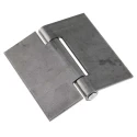 Pinet Raw Steel Free Swing Butt Hinge Rivet Fixing 70mm x 70mm x 2mm 50-1-3919