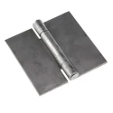 Pinet Raw Steel Free Swing Butt Hinge Rivet Fixing 70mm x 70mm x 2mm 50-1-3919