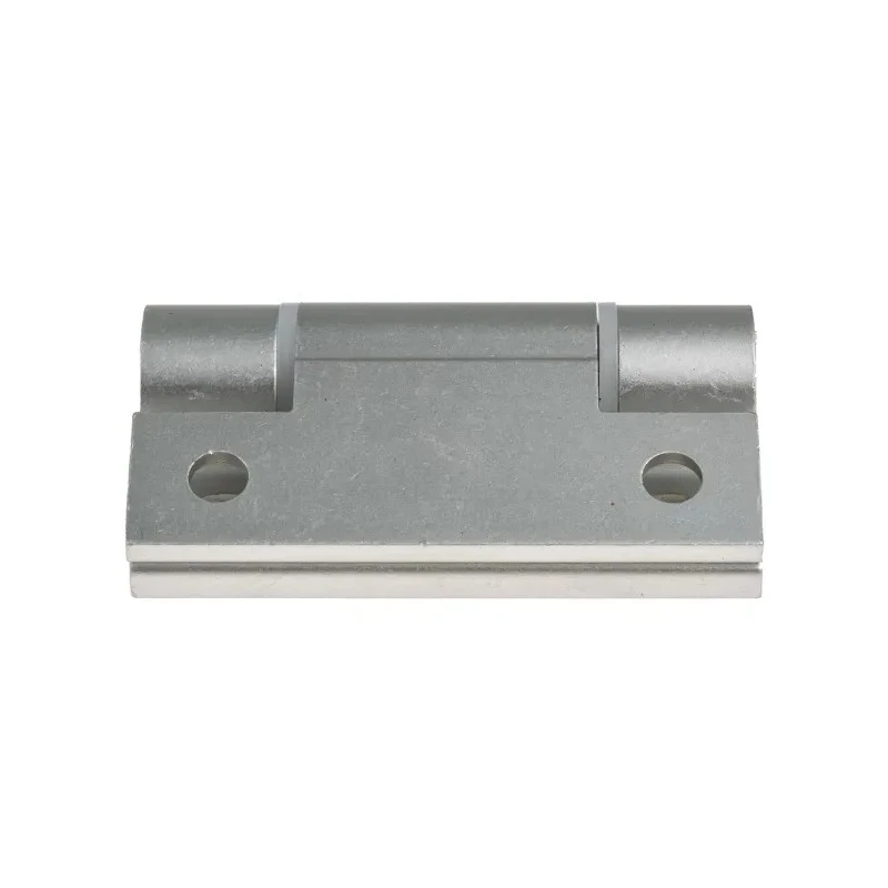 Pinet Clear Anodised Aluminium 6060-T5 Spring Hinge with Spring Loaded Pin, Screw Fixing, 67 mm x 55 mm x 4.5 mm 72-1-4260