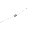 RS PRO Film Capacitor 33 pF Through Hole Axial Construction 85°C Max Operating Temperature 113-235
