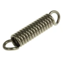 RS PRO Steel Extension Spring 69.8 mm Free Length x 16 mm Outside Diameter, 510N Initial Tension 31.8 N/mm Spring 121-387
