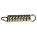 RS PRO Steel Extension Spring 69.8 mm Free Length x 16 mm Outside Diameter, 510N Initial Tension 31.8 N/mm Spring 121-387