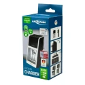 Ansmann Battery Charger for NiMH AA, AAA, 9V Batteries 650mA 100-240V AC UK Plug 1001-0094-44-01520