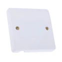 MK Electric White 1 Gang Light Switch Cover K1090 WHI
